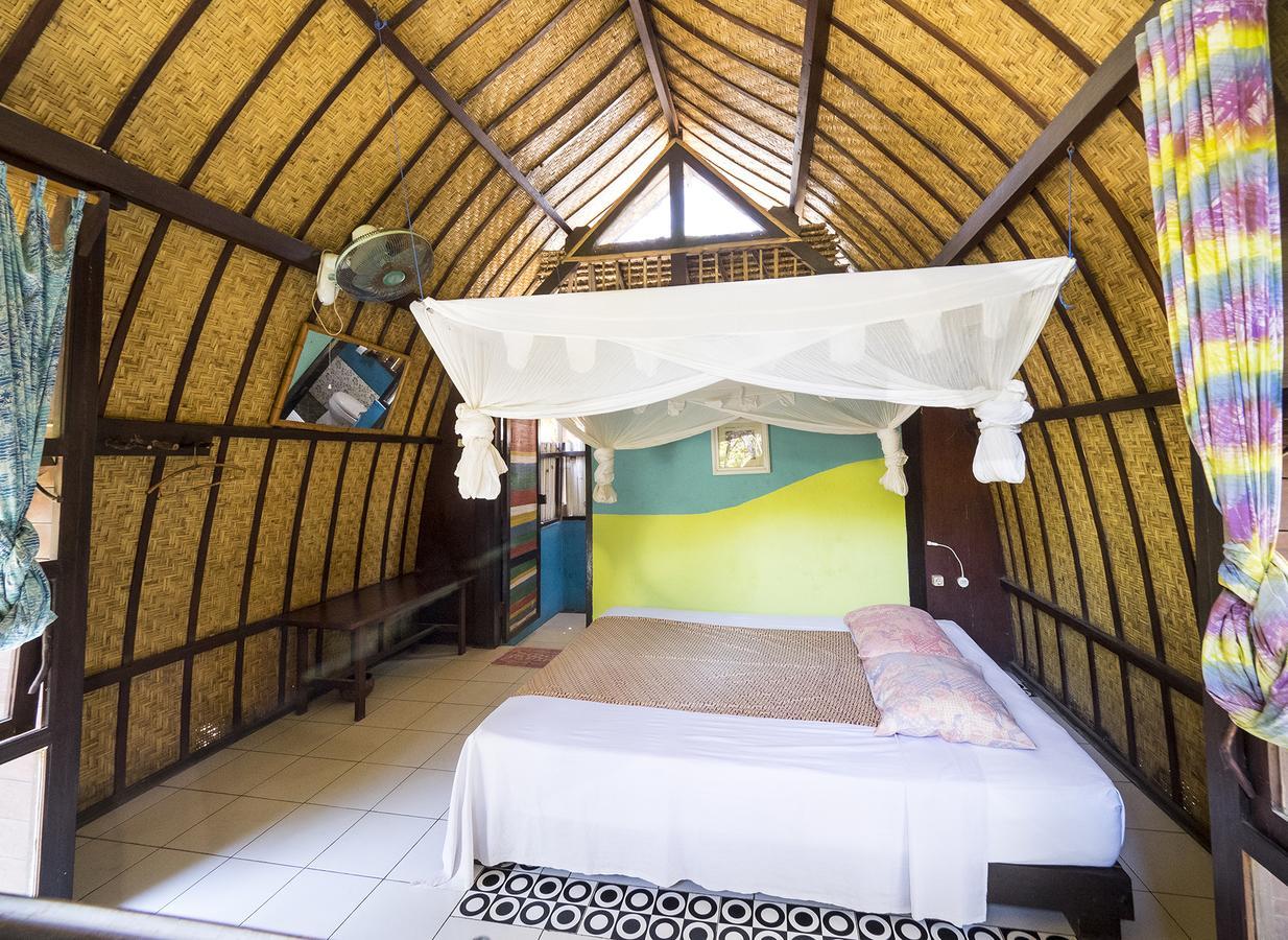 Woodstock Gili - Garden And Bungalows Otel Gili Trawangan Dış mekan fotoğraf