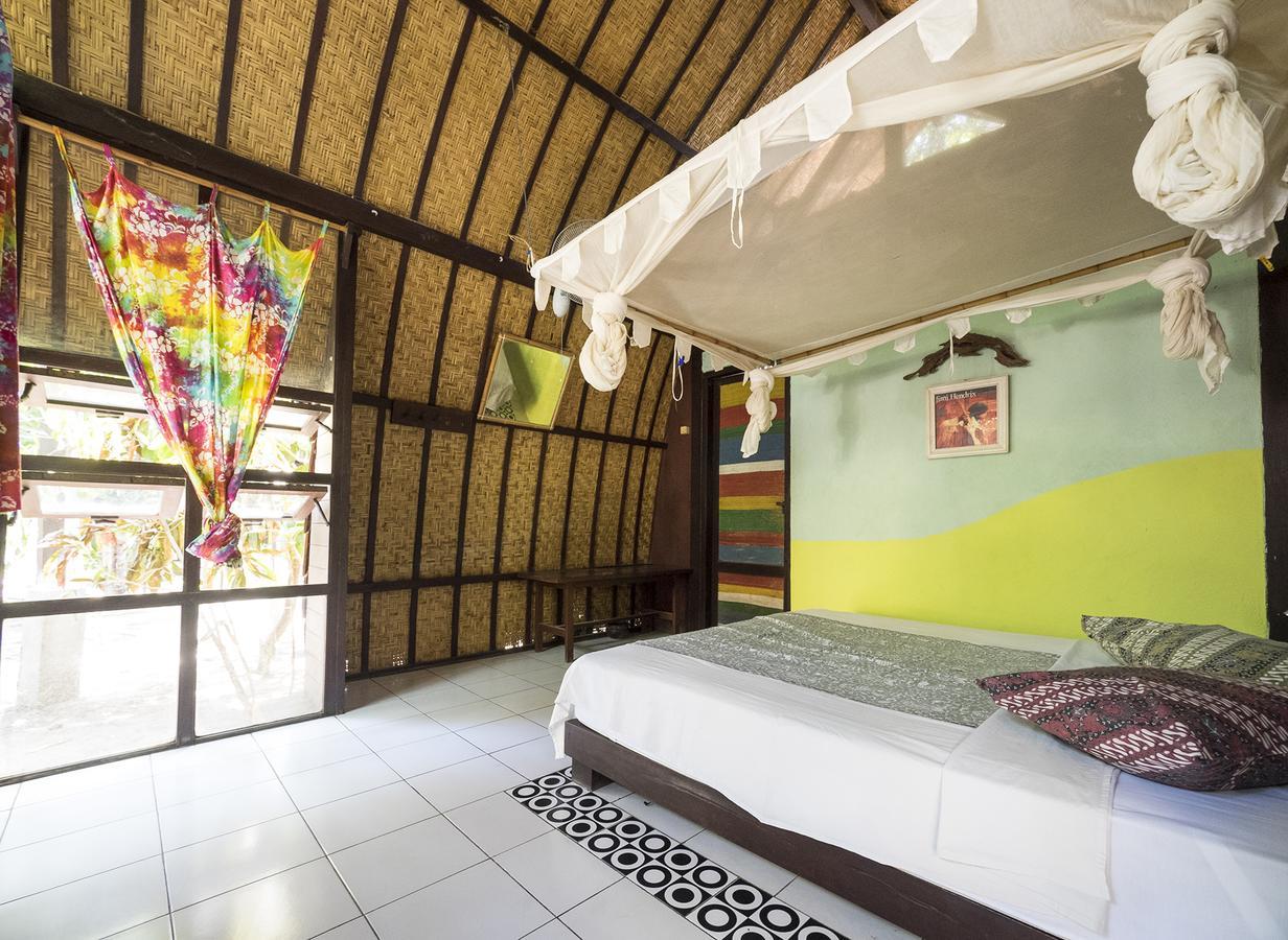Woodstock Gili - Garden And Bungalows Otel Gili Trawangan Dış mekan fotoğraf