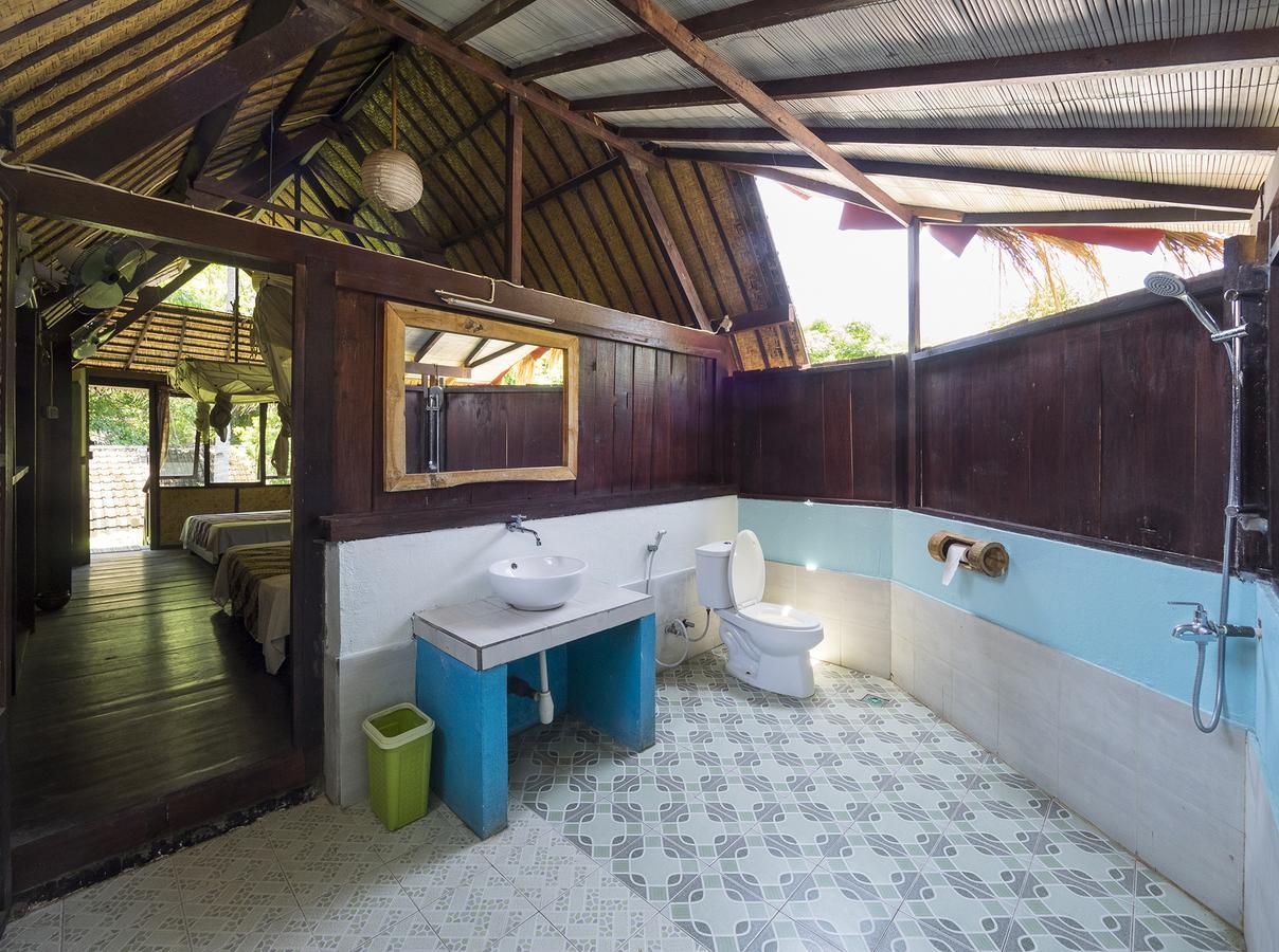 Woodstock Gili - Garden And Bungalows Otel Gili Trawangan Dış mekan fotoğraf