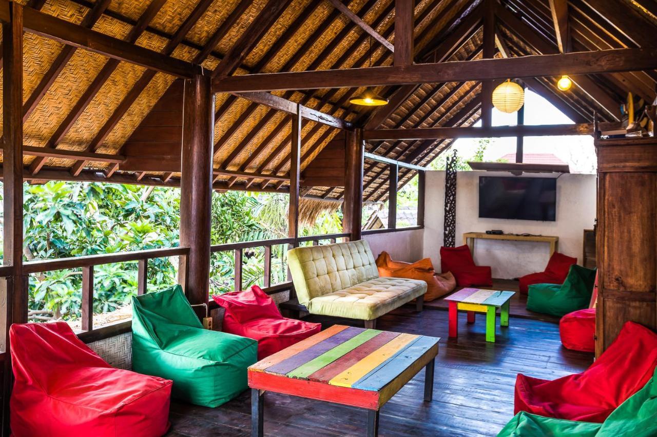 Woodstock Gili - Garden And Bungalows Otel Gili Trawangan Dış mekan fotoğraf