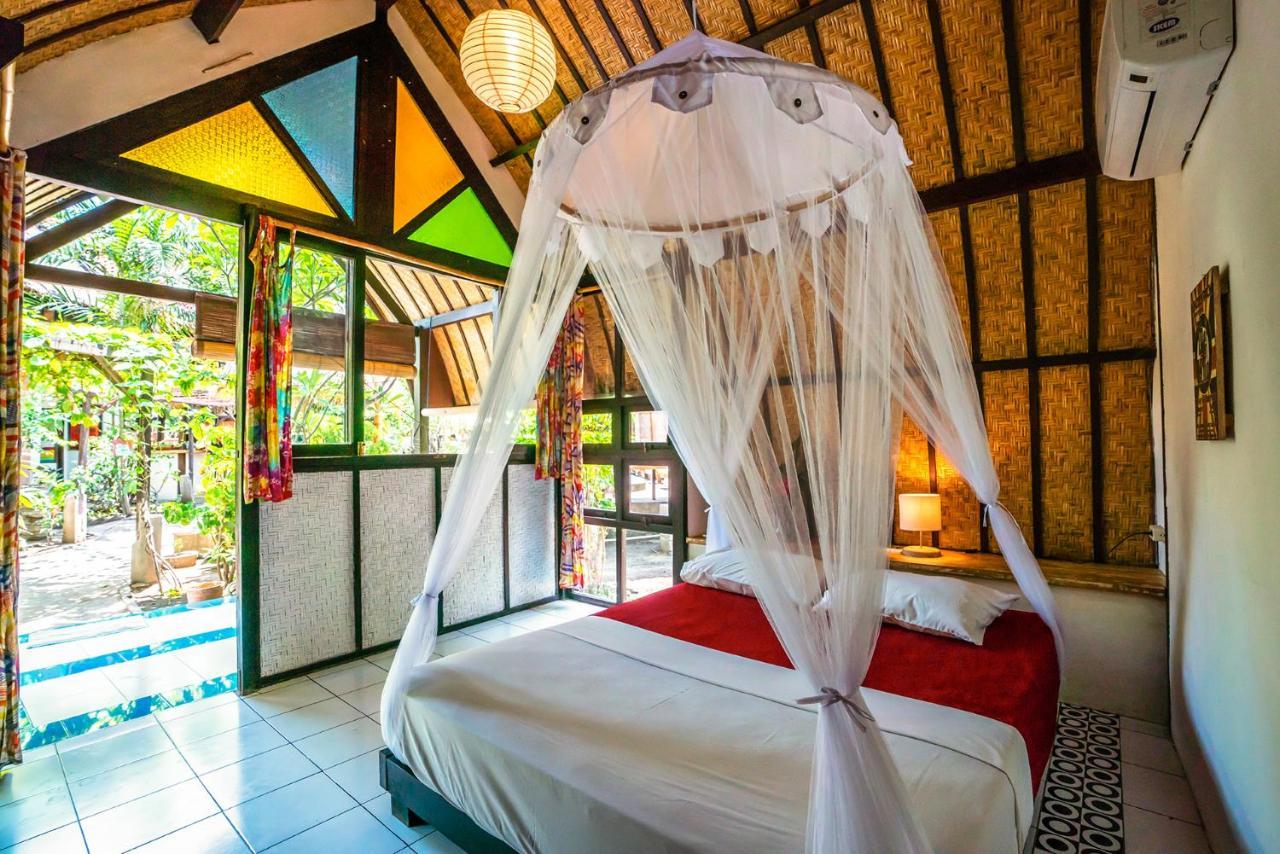 Woodstock Gili - Garden And Bungalows Otel Gili Trawangan Dış mekan fotoğraf